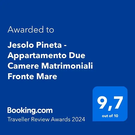 アパート Pineta - Due Matrimoniali Fronte Mare
